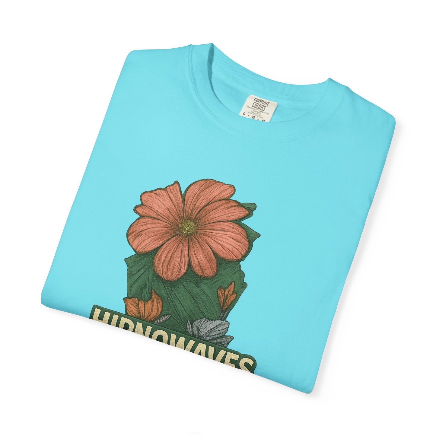 Floral Graphic T-Shirt, Unisex Apparel, Hipnowaves Tee, Nature Lover Gift, Casual Wear, Summer Essentials