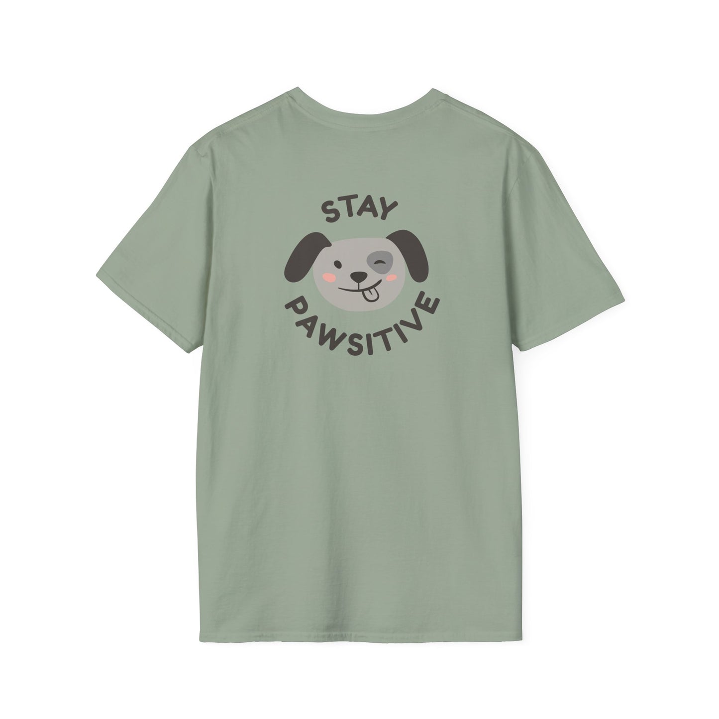 Pawsitive Vibes T-Shirt - Perfect for Dog Lovers, Animal Advocates, Pet Owners, Birthdays, Dog Day Celebrations, Casual Wear