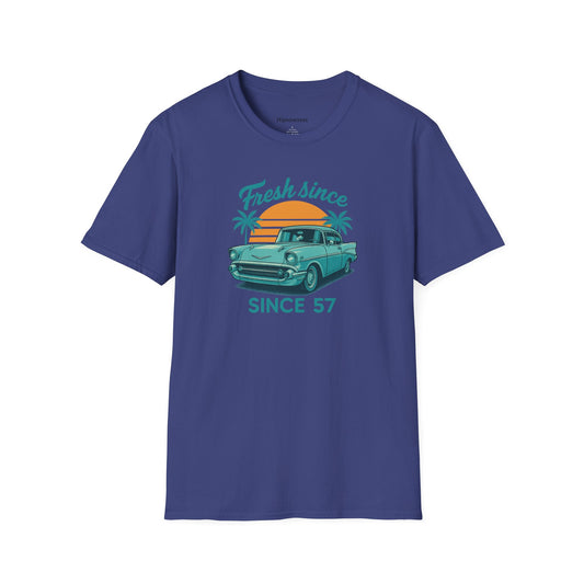 Fresh 57 Chevy Unisex Softstyle T-Shirt