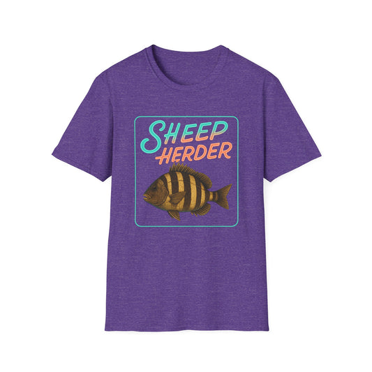 Sheep Hearder Unisex Softstyle T-Shirt