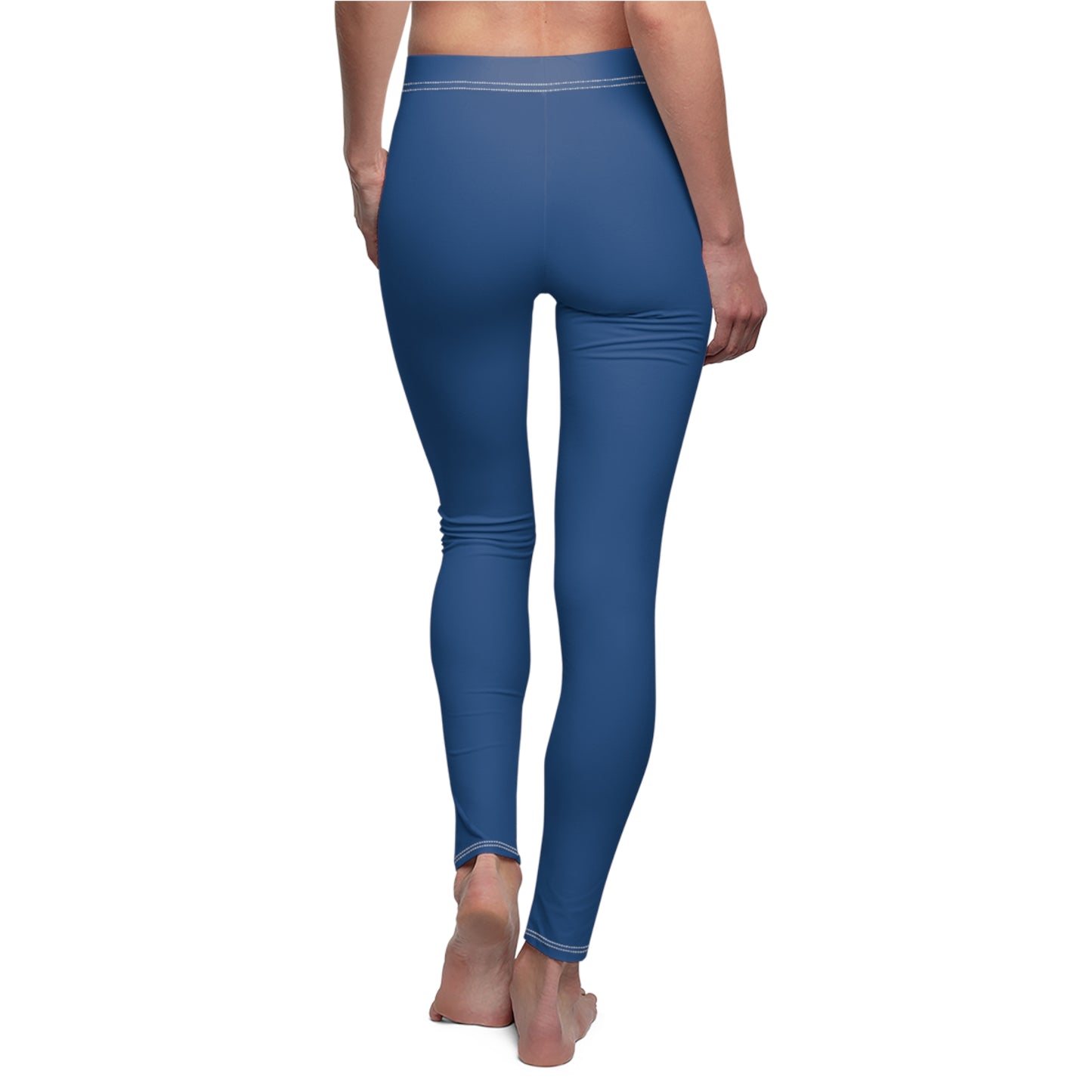 Nautical Anchor Print Women's Casual Leggings