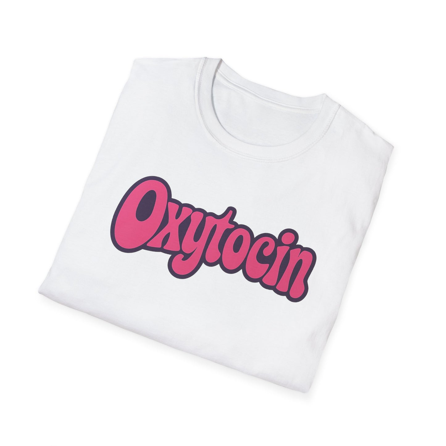 Oxytocin Unisex Softstyle T-Shirt - Perfect Gift for Friends, Casual Wear, Cute Graphic Tee