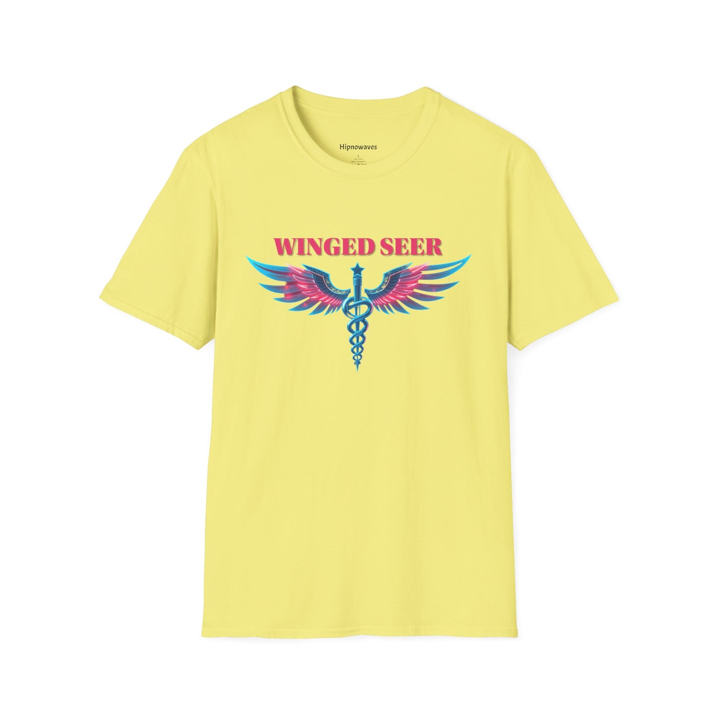 Winged Seer Unisex T-Shirt - Bohemian Medical Tee, Ethereal Spirit Shirt, Vintage Casual Wear, Unique Gift Idea, Festival Attire