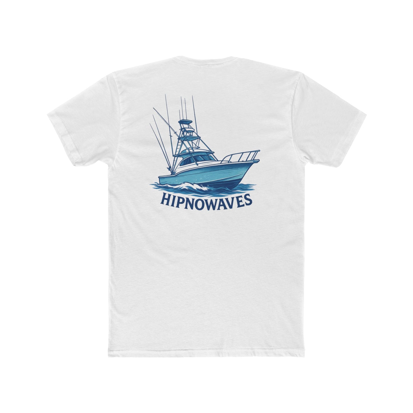 Hipnowaves Unisex Cotton Crew Tee