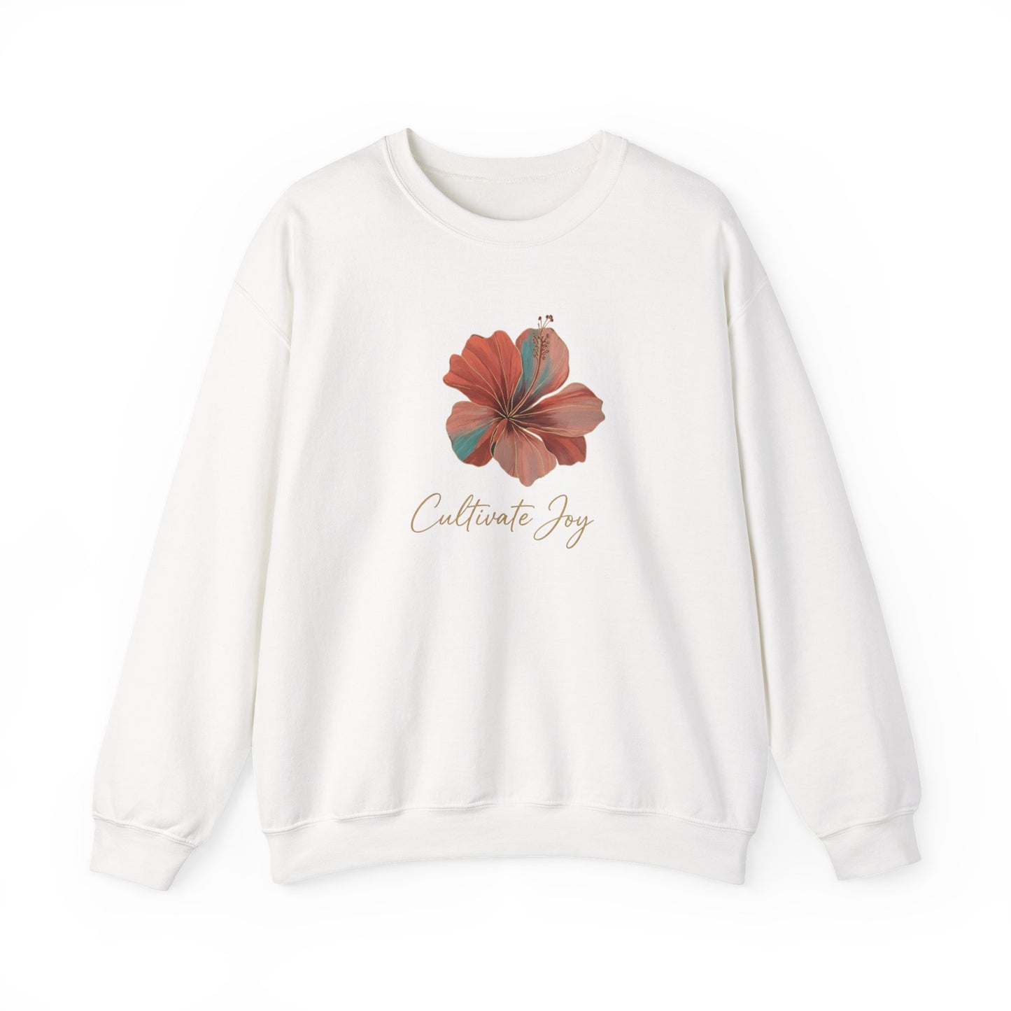 Cultivate Joy Floral Crewneck Sweatshirt