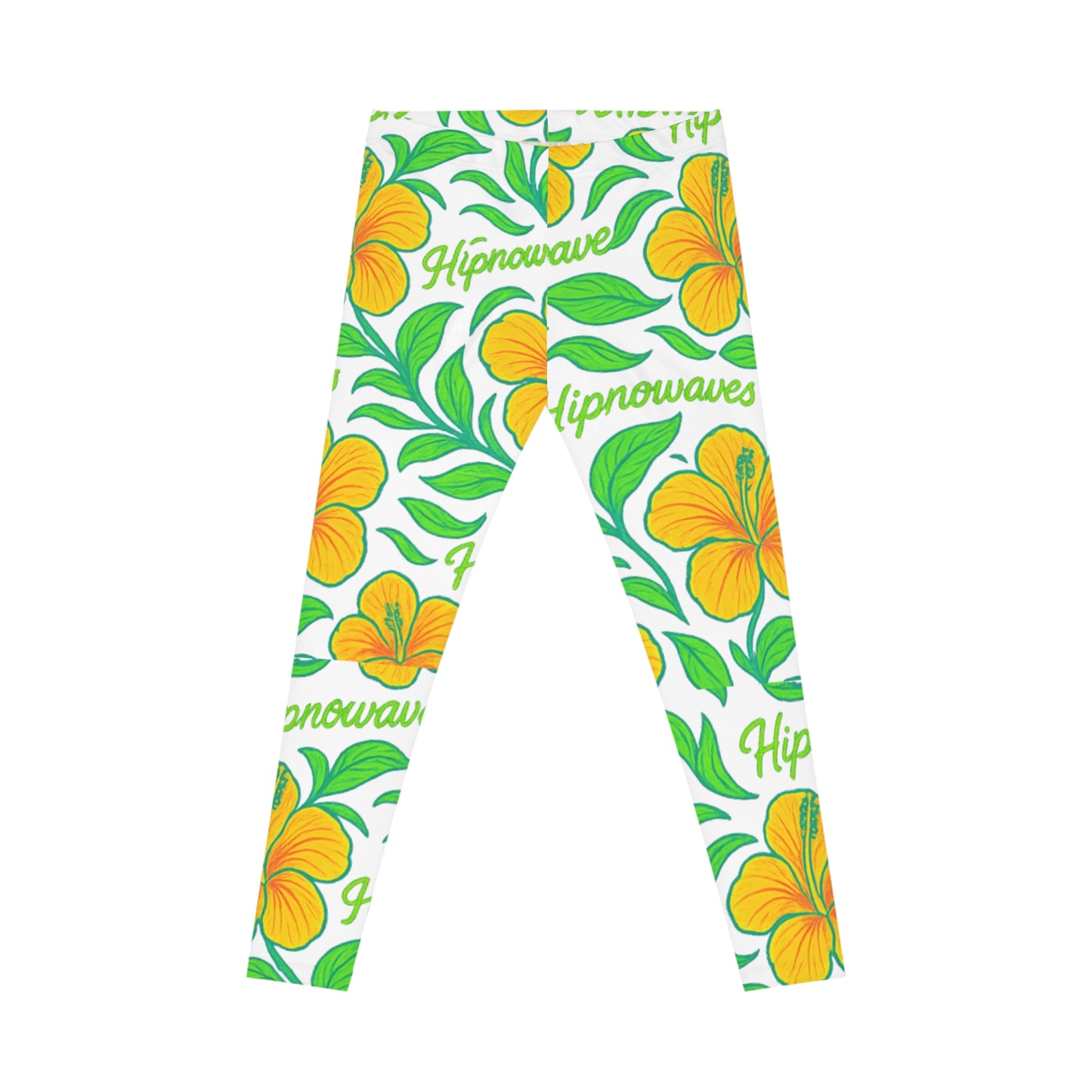 Tropical Floral Leggings - AOP, Summer Activewear, Beach Wear, Yoga Pants, Gift for Her