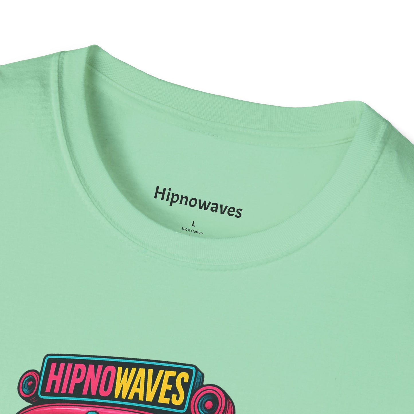 Retro Beach Bus T-Shirt, Fun Graphic Tee, Unisex Summer Shirt, Vacation Gift, Hipno Waves Apparel
