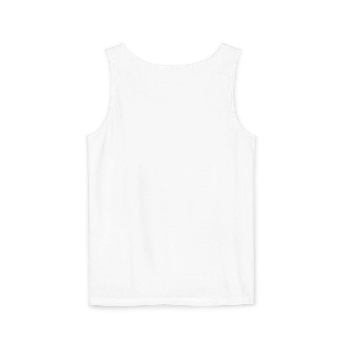 432HZ Unisex Garment-Dyed Tank Top, Relaxed Summer Wear, Music Lover Gift, Festival Outfit, Mindfulness Apparel, Unisex Top