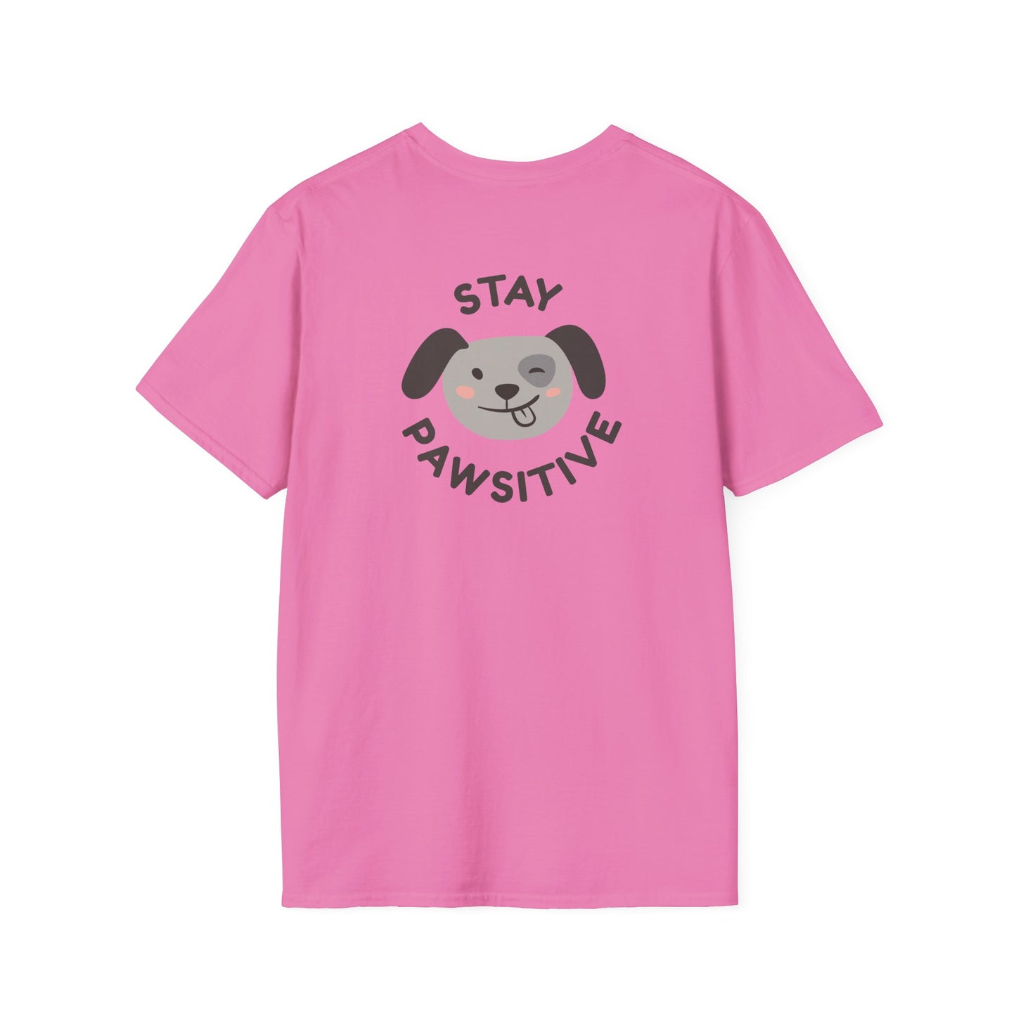 Pawsitive Vibes T-Shirt - Perfect for Dog Lovers, Animal Advocates, Pet Owners, Birthdays, Dog Day Celebrations, Casual Wear