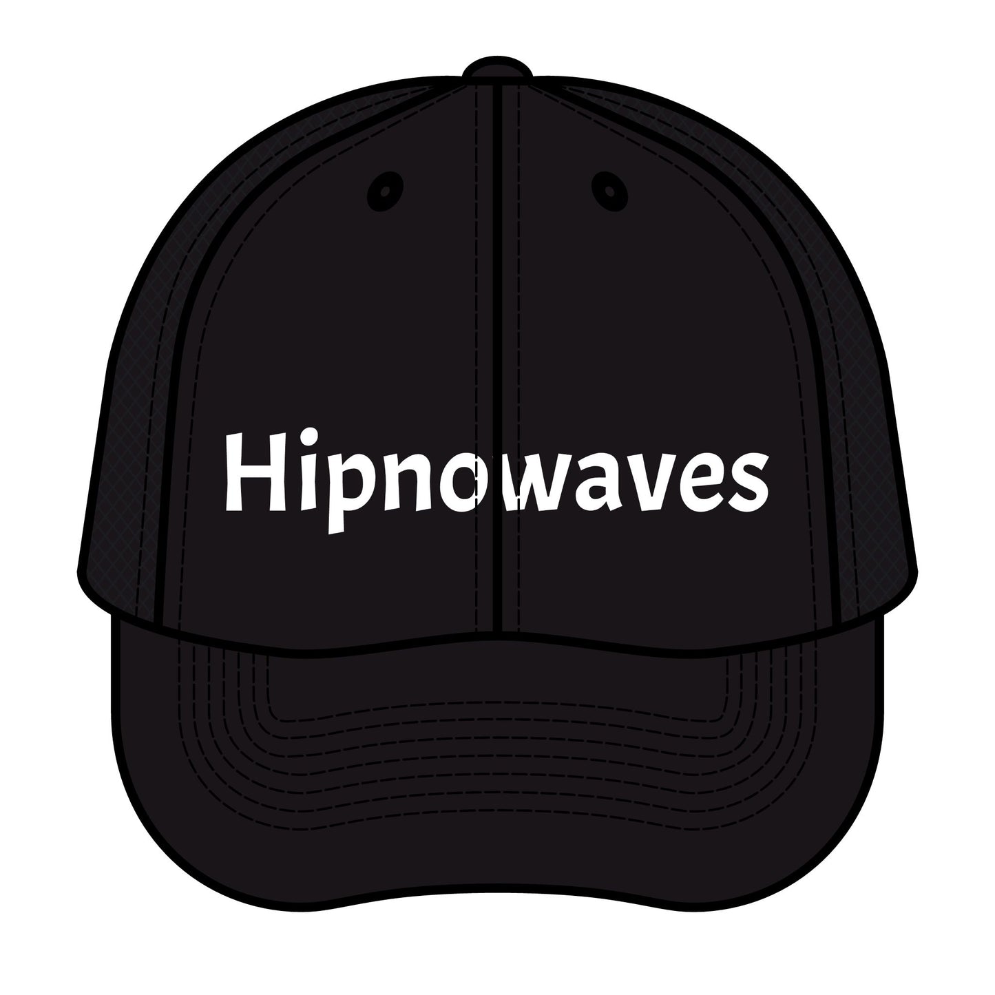 Retro Trucker Hat - Cool Hipnowaves Cap for Retro Lovers, Gift for Festivals, Outdoor Adventures, Summer Style, Fashion Accessory