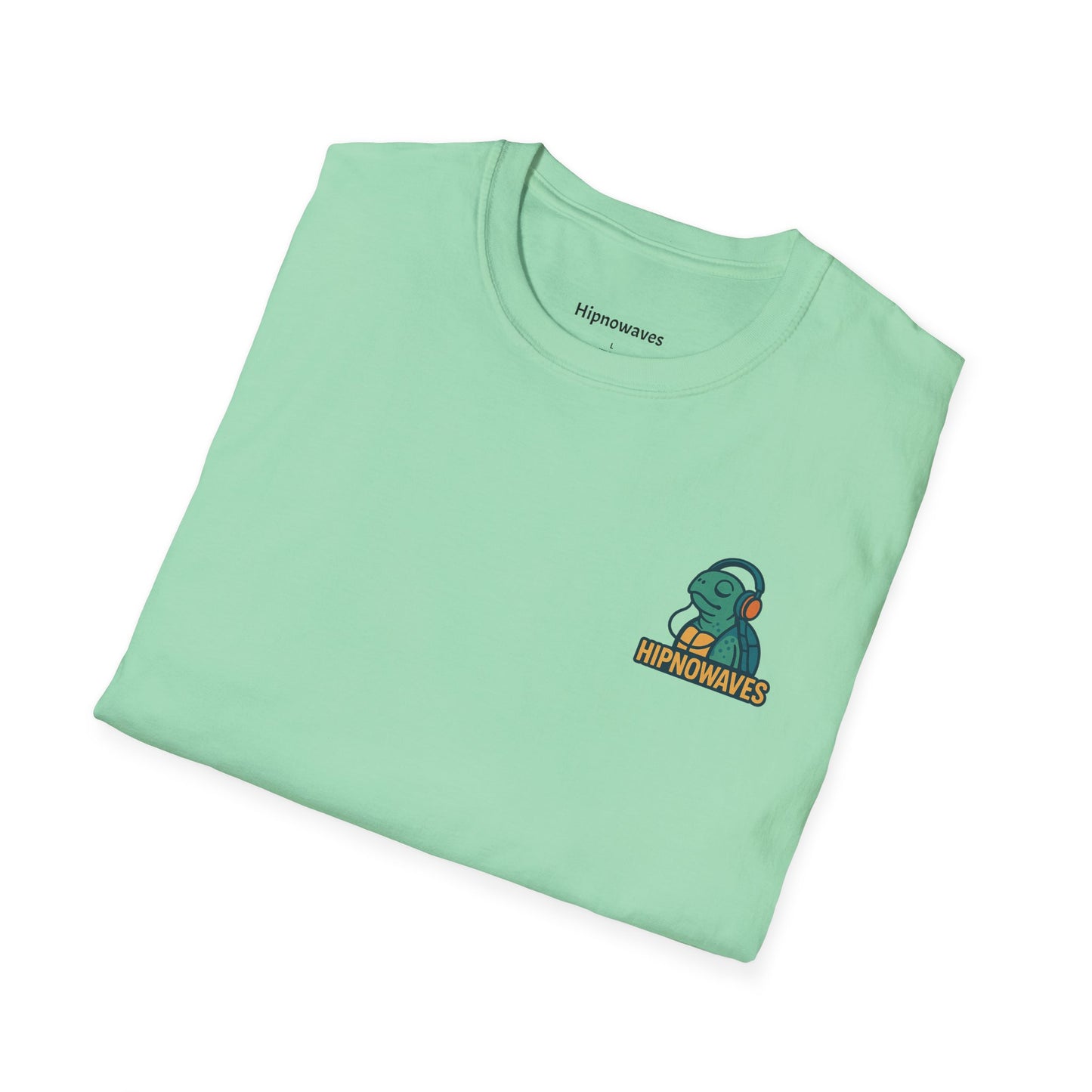 Cool Hip Hop Turtle T-Shirt, Unisex Softstyle Tee, Music Lover Gift, Casual Streetwear, Unique Graphic Shirt, Summer Fashion