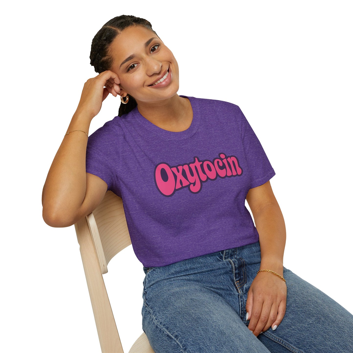 Oxytocin Unisex Softstyle T-Shirt - Perfect Gift for Friends, Casual Wear, Cute Graphic Tee