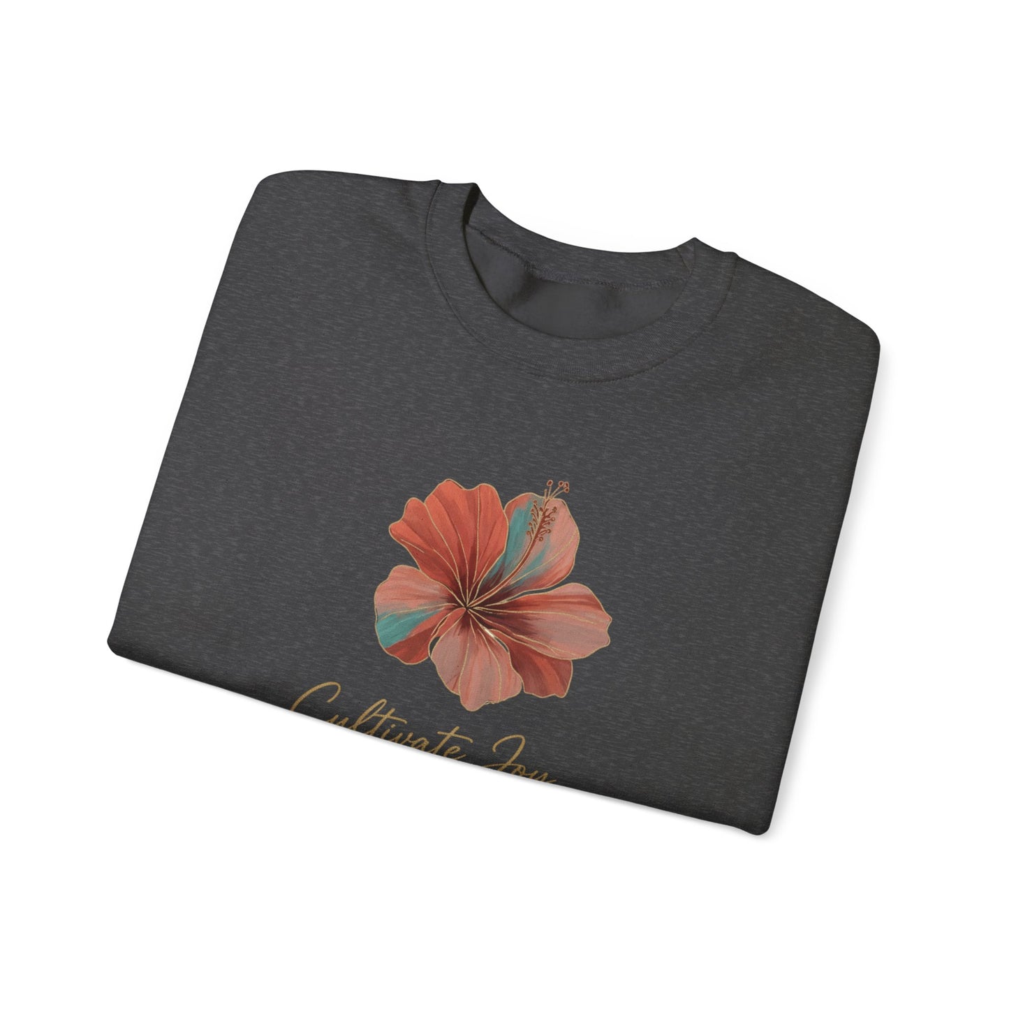Cultivate Joy Floral Crewneck Sweatshirt