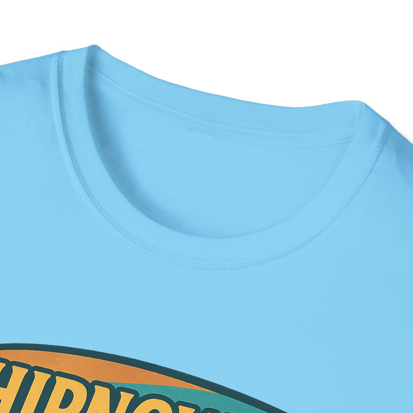 Hipnowax Surf-Inspired Unisex Softstyle T-Shirt, Hipnowax Surf Tee, Beachwear, Casual Summer Shirt, Gift for Surfers, Cool Graphic Tee