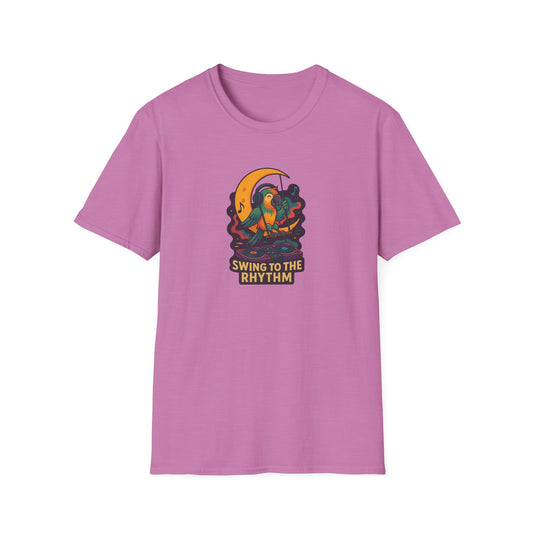 Parrot DJ Unisex Softstyle T-Shirt