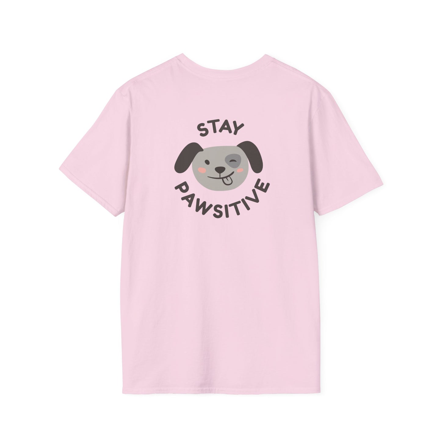 Pawsitive Vibes T-Shirt - Perfect for Dog Lovers, Animal Advocates, Pet Owners, Birthdays, Dog Day Celebrations, Casual Wear