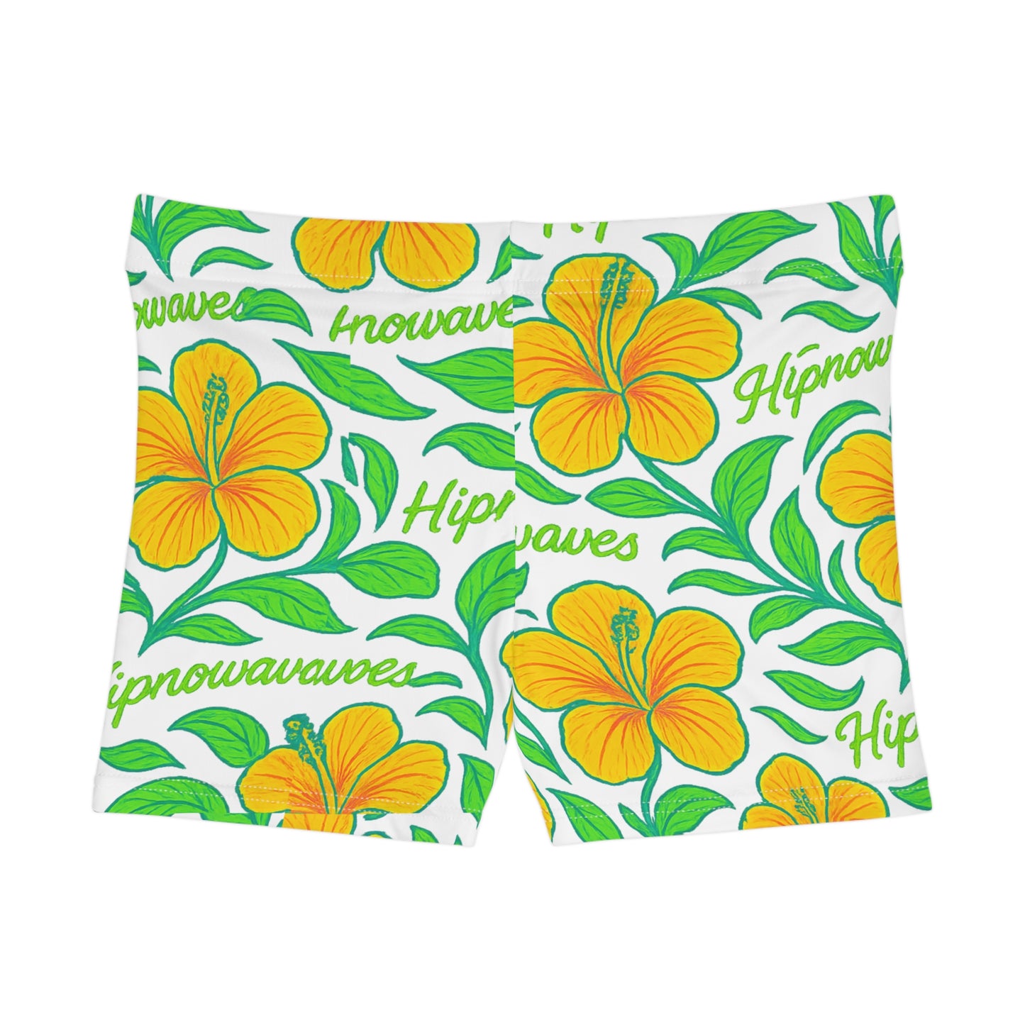 Floral Hibiscus 'Hipnowaves' Women's Shorts
