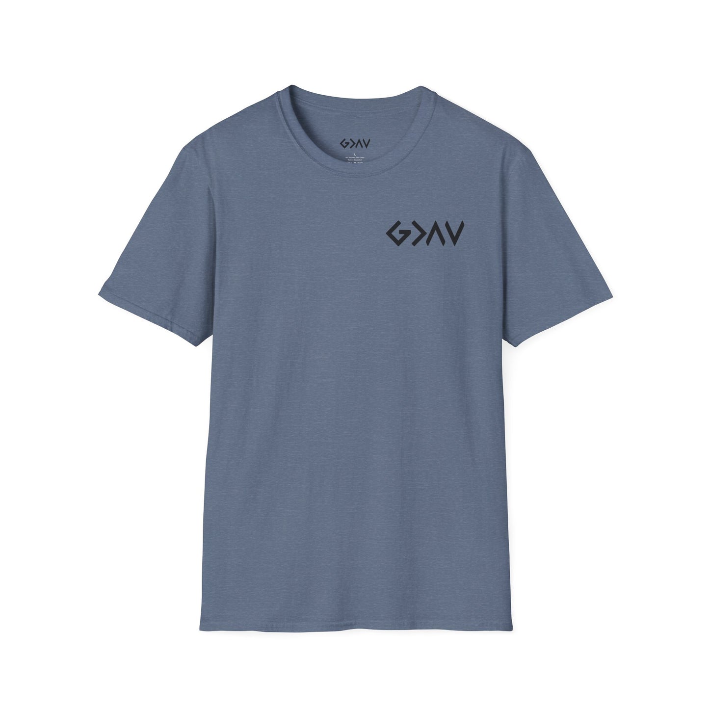 God is Greater Unisex T-Shirt - Inspirational Tee, Faith Shirt, Casual Wear, Gift for Believers, Christian Apparel
