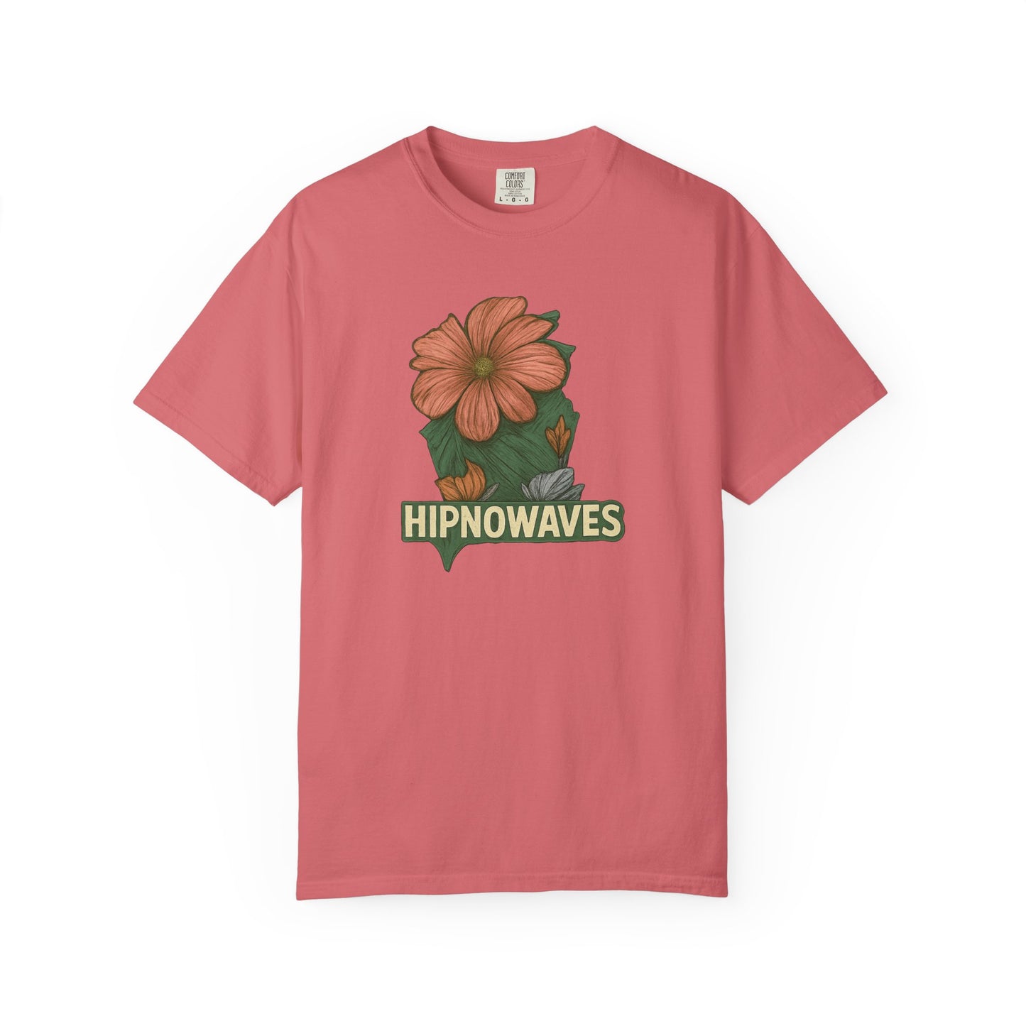 Floral Graphic T-Shirt, Unisex Apparel, Hipnowaves Tee, Nature Lover Gift, Casual Wear, Summer Essentials