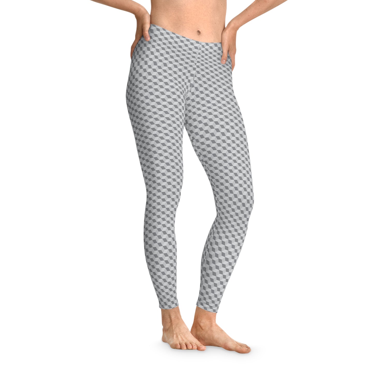Trendy Stretchy Leggings, Comfortable Yoga Pants, Casual Wear, Workout Outfit, Stylish Activewear for Women