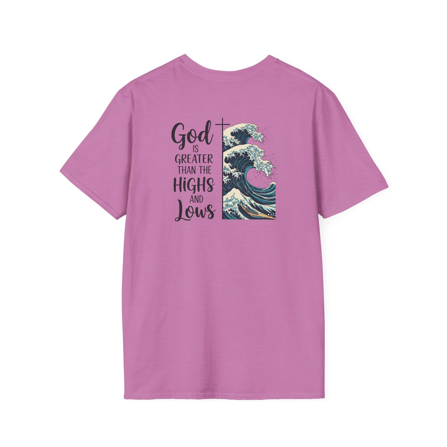 God is Greater Unisex T-Shirt - Inspirational Tee, Faith Shirt, Casual Wear, Gift for Believers, Christian Apparel
