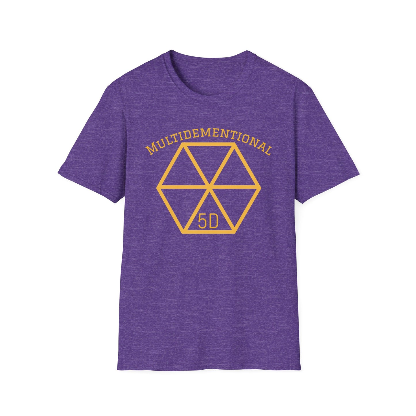 Multidimensional Unisex Soft style T-Shirt, Trendy Graphic Tee, Casual Wear, Gift for Friends