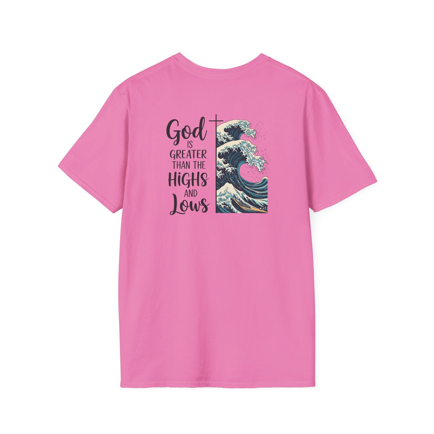 God is Greater Unisex T-Shirt - Inspirational Tee, Faith Shirt, Casual Wear, Gift for Believers, Christian Apparel