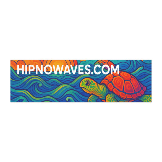 Vibrant Turtle Car Magnet, Ocean Vibe Decor, Gift for Sea Lovers, Colorful Auto Accessories, Coastal Road Trip Essentials