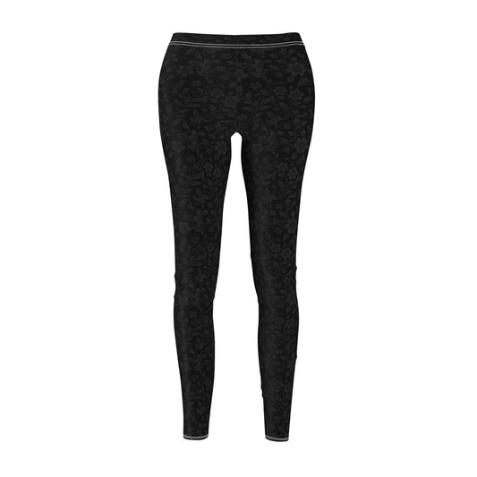 Floral Pattern Women's Leggings - Stylish & Comfortable Casual Wear
