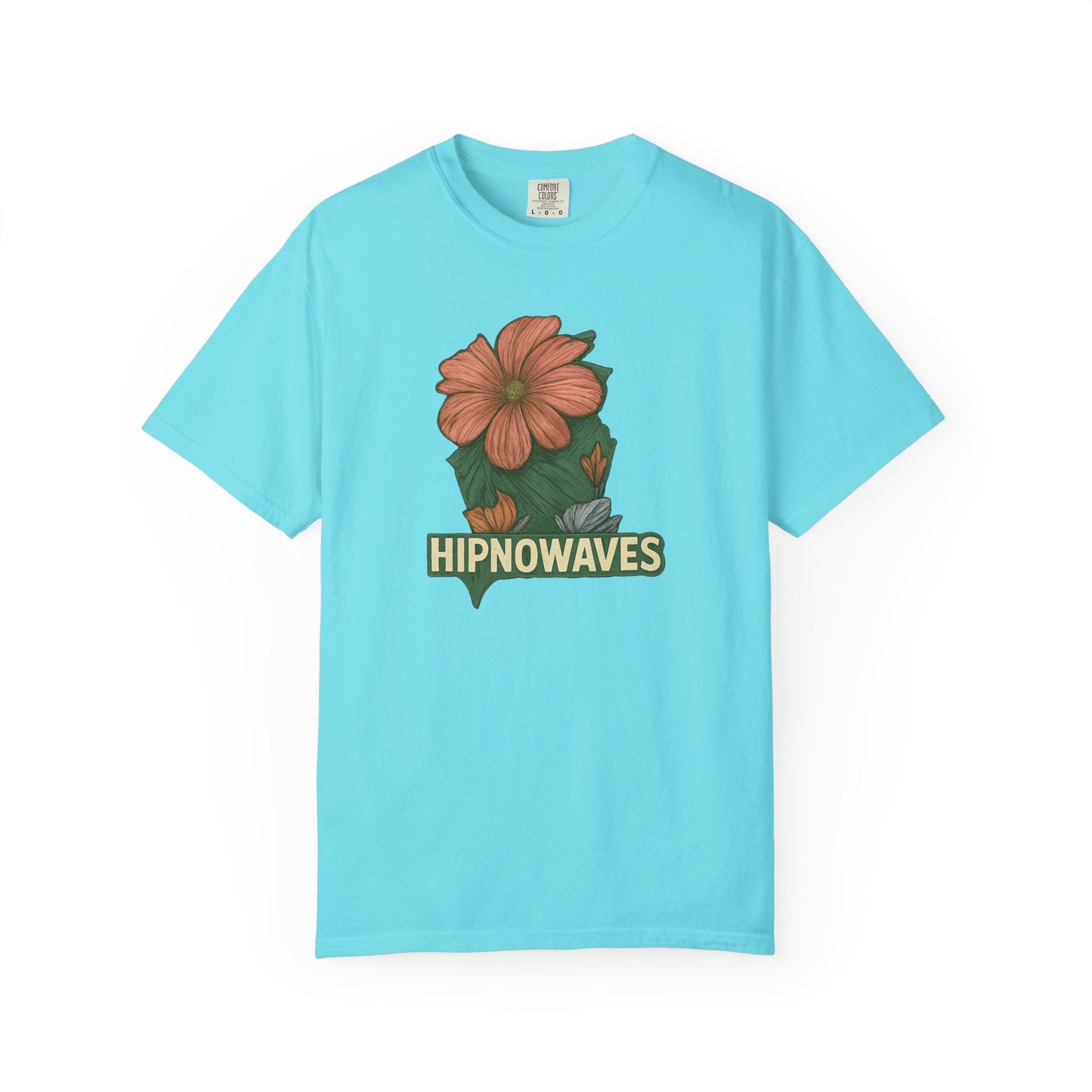 Floral Graphic T-Shirt, Unisex Apparel, Hipnowaves Tee, Nature Lover Gift, Casual Wear, Summer Essentials
