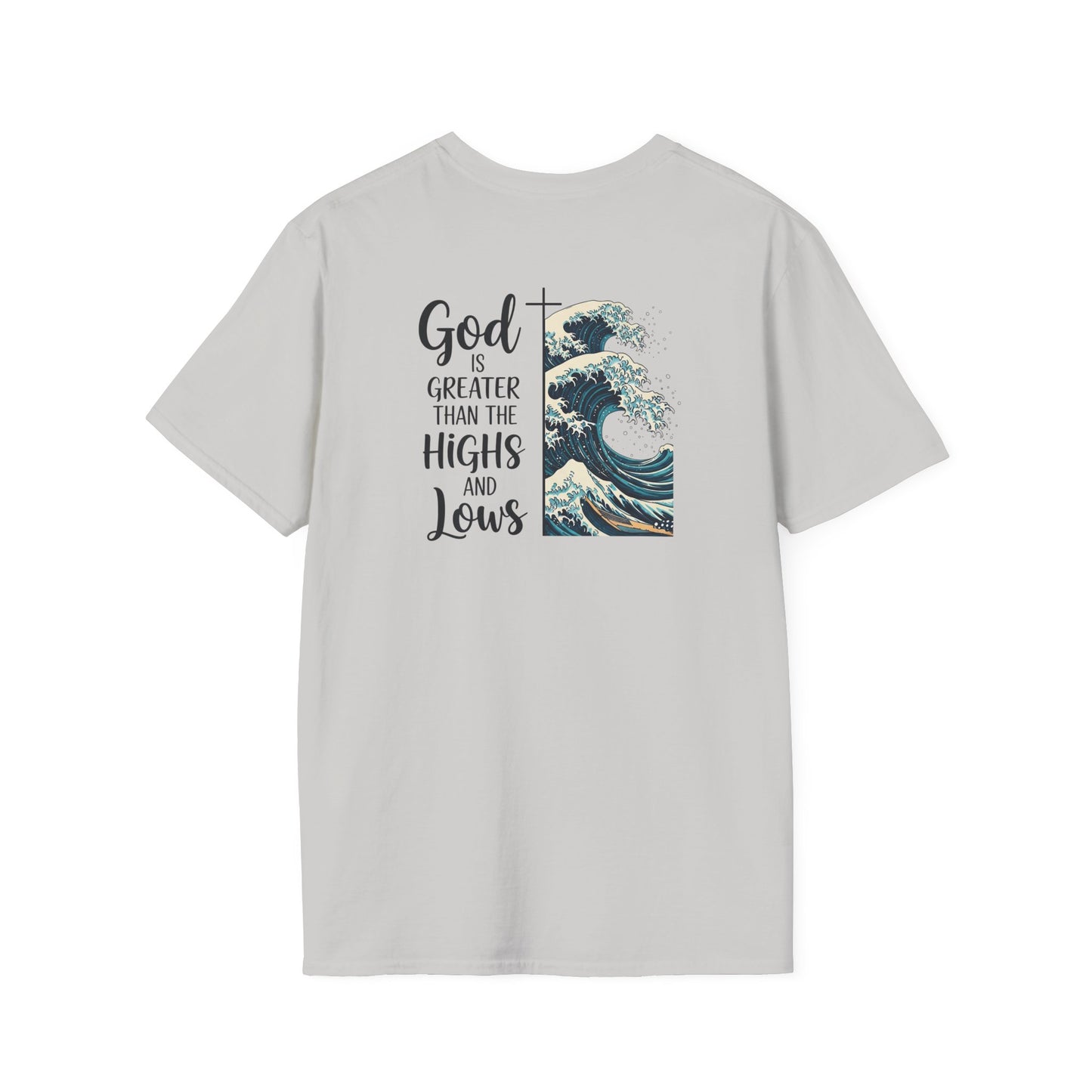 God is Greater Unisex T-Shirt - Inspirational Tee, Faith Shirt, Casual Wear, Gift for Believers, Christian Apparel