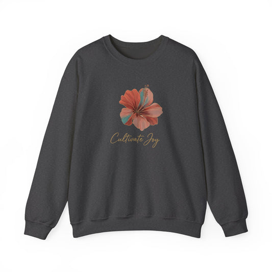 Cultivate Joy Floral Crewneck Sweatshirt