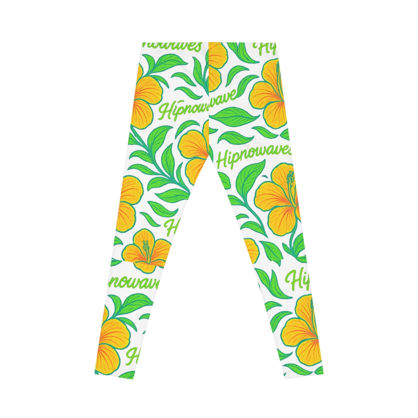 Tropical Floral Leggings - AOP, Summer Activewear, Beach Wear, Yoga Pants, Gift for Her