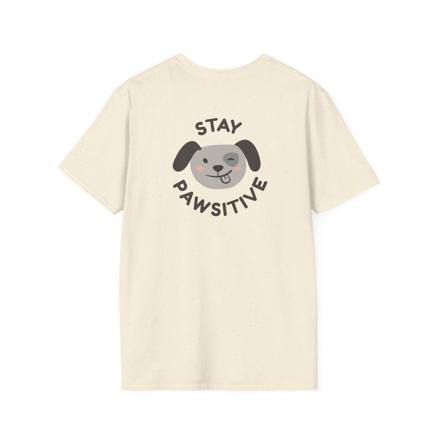 Pawsitive Vibes T-Shirt - Perfect for Dog Lovers, Animal Advocates, Pet Owners, Birthdays, Dog Day Celebrations, Casual Wear