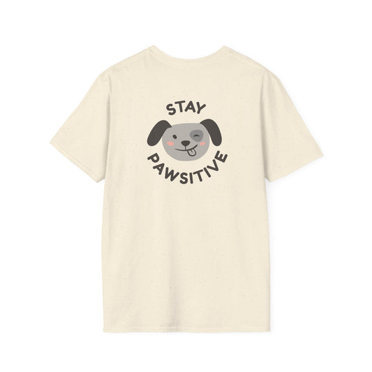 Pawsitive Vibes T-Shirt - Perfect for Dog Lovers, Animal Advocates, Pet Owners, Birthdays, Dog Day Celebrations, Casual Wear