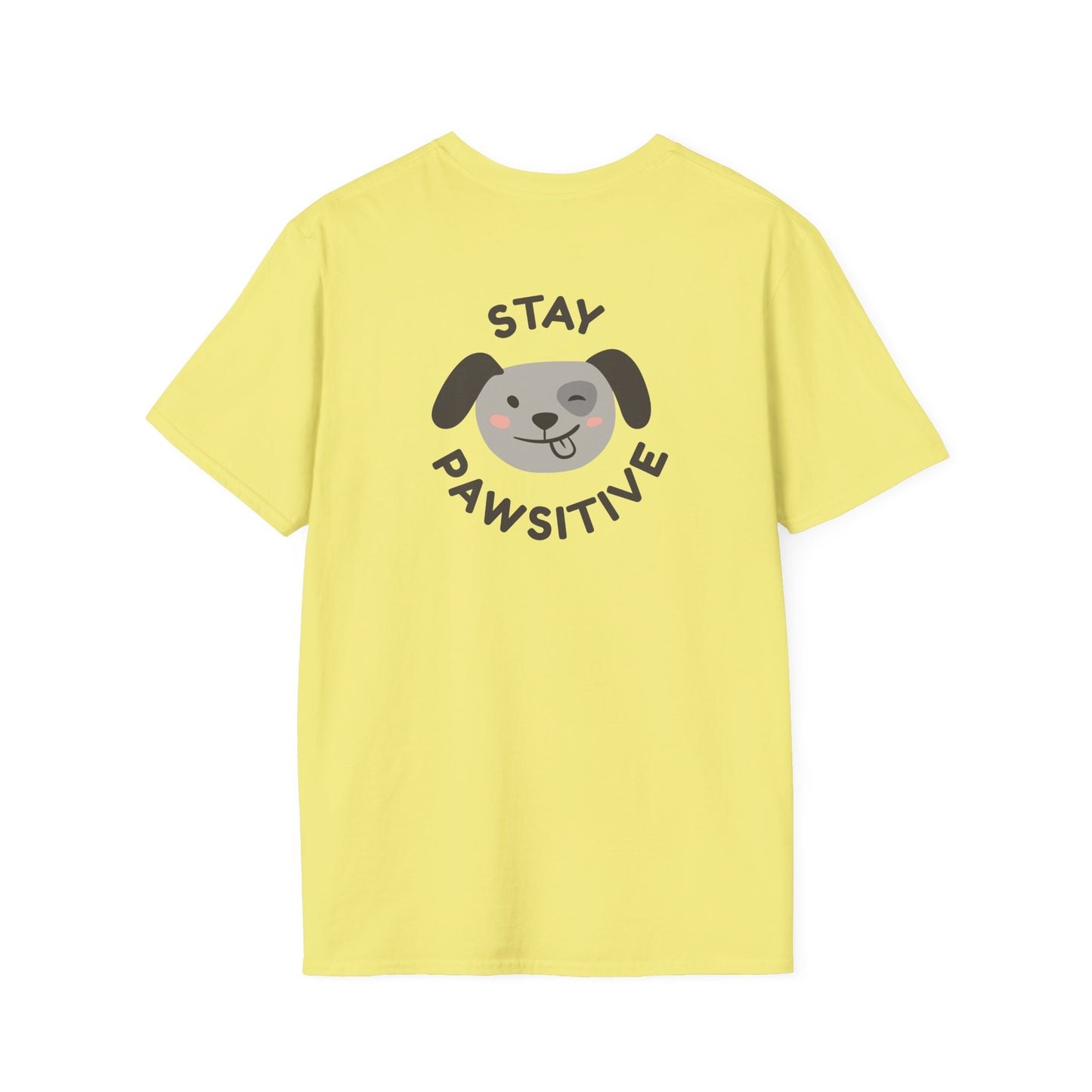 Pawsitive Vibes T-Shirt - Perfect for Dog Lovers, Animal Advocates, Pet Owners, Birthdays, Dog Day Celebrations, Casual Wear
