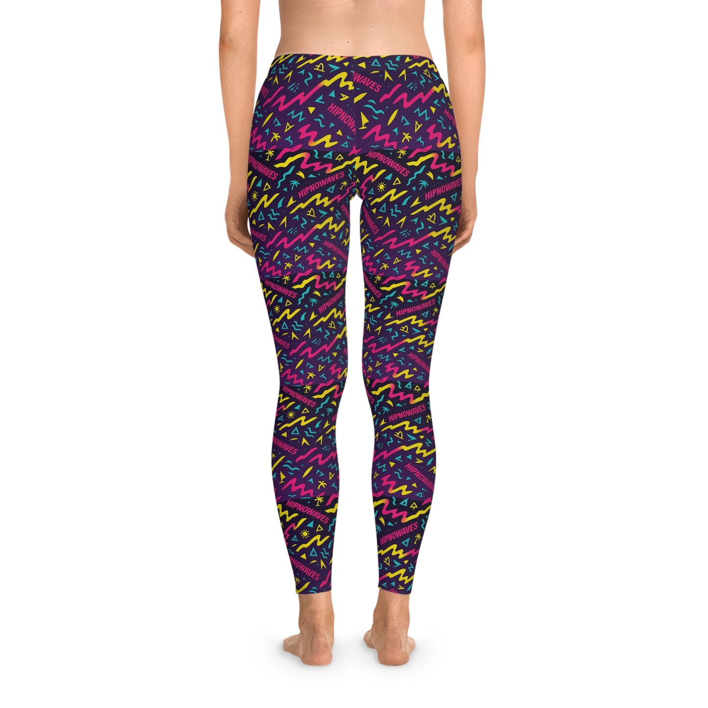 Vibrant Stretchy Leggings | Colorful Workout Pants, Yoga Leggings, Casual Wear, Activewear Gifts, Festival Fashion