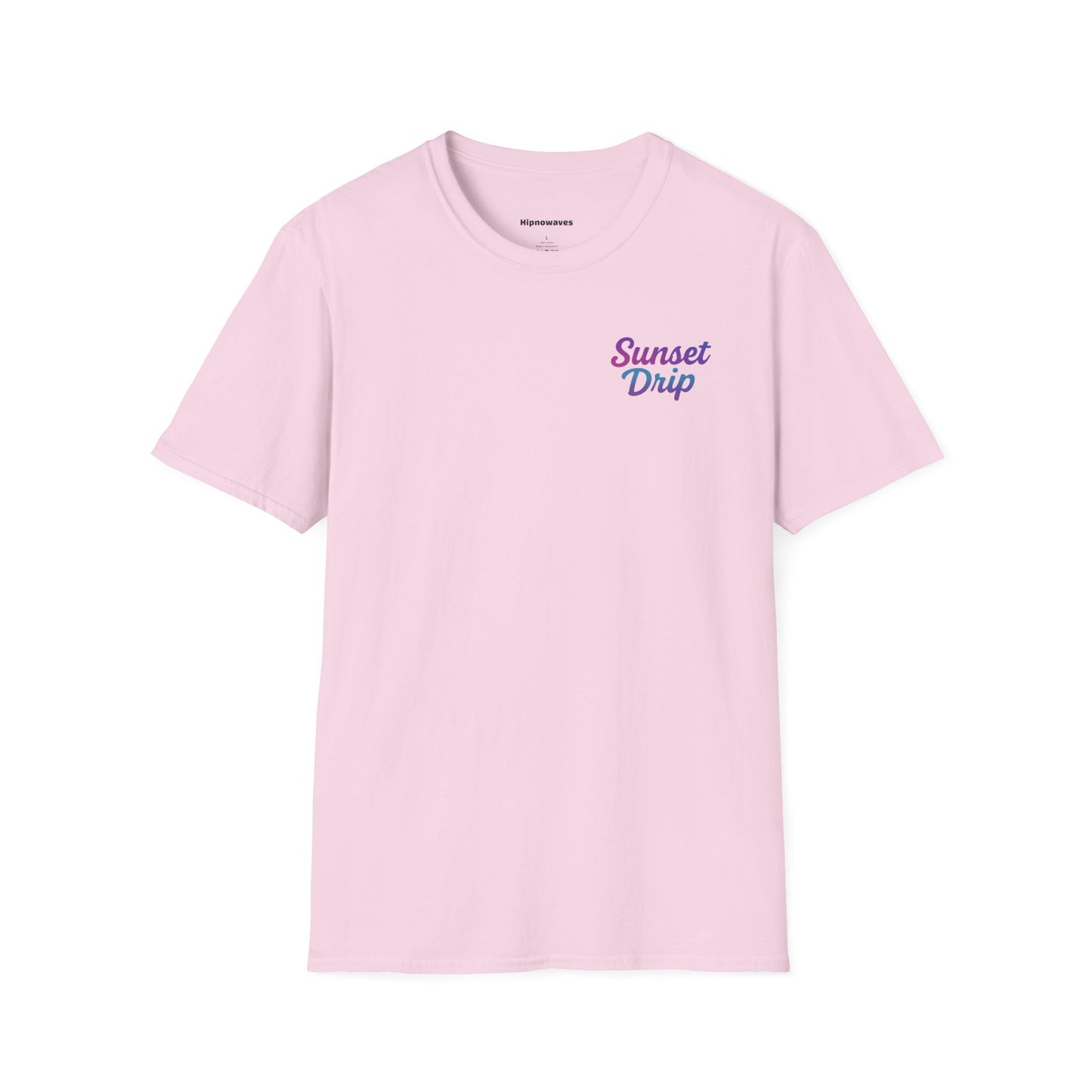 Sunset Drip T-Shirt | Retro Vibe Tee for Summer Adventures, Beachwear, Vacation, Gift Idea, Unisex Softstyle Apparel