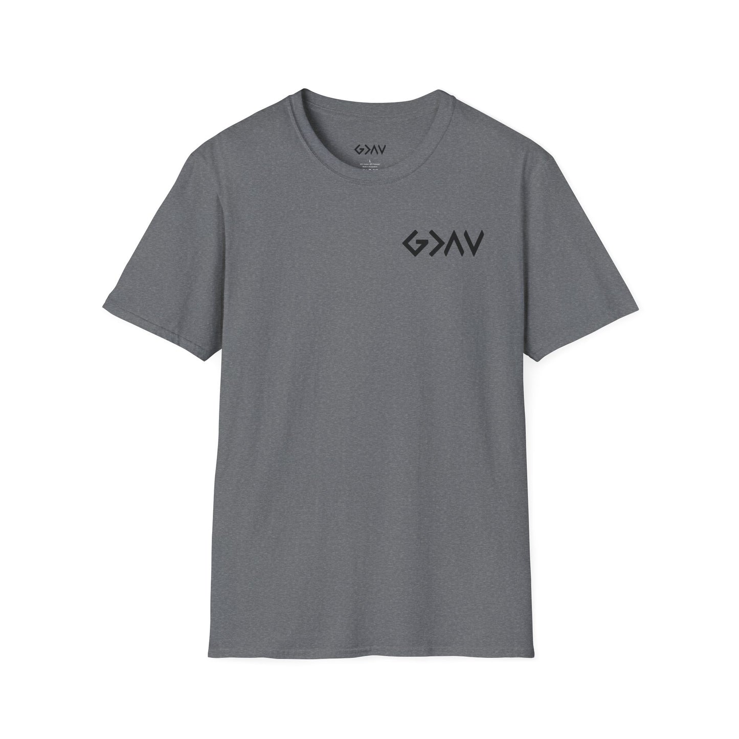 God is Greater Unisex T-Shirt - Inspirational Tee, Faith Shirt, Casual Wear, Gift for Believers, Christian Apparel