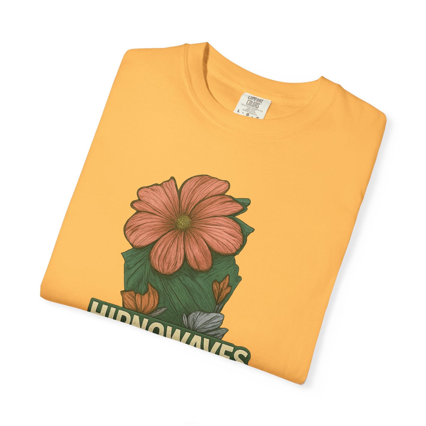 Floral Graphic T-Shirt, Unisex Apparel, Hipnowaves Tee, Nature Lover Gift, Casual Wear, Summer Essentials