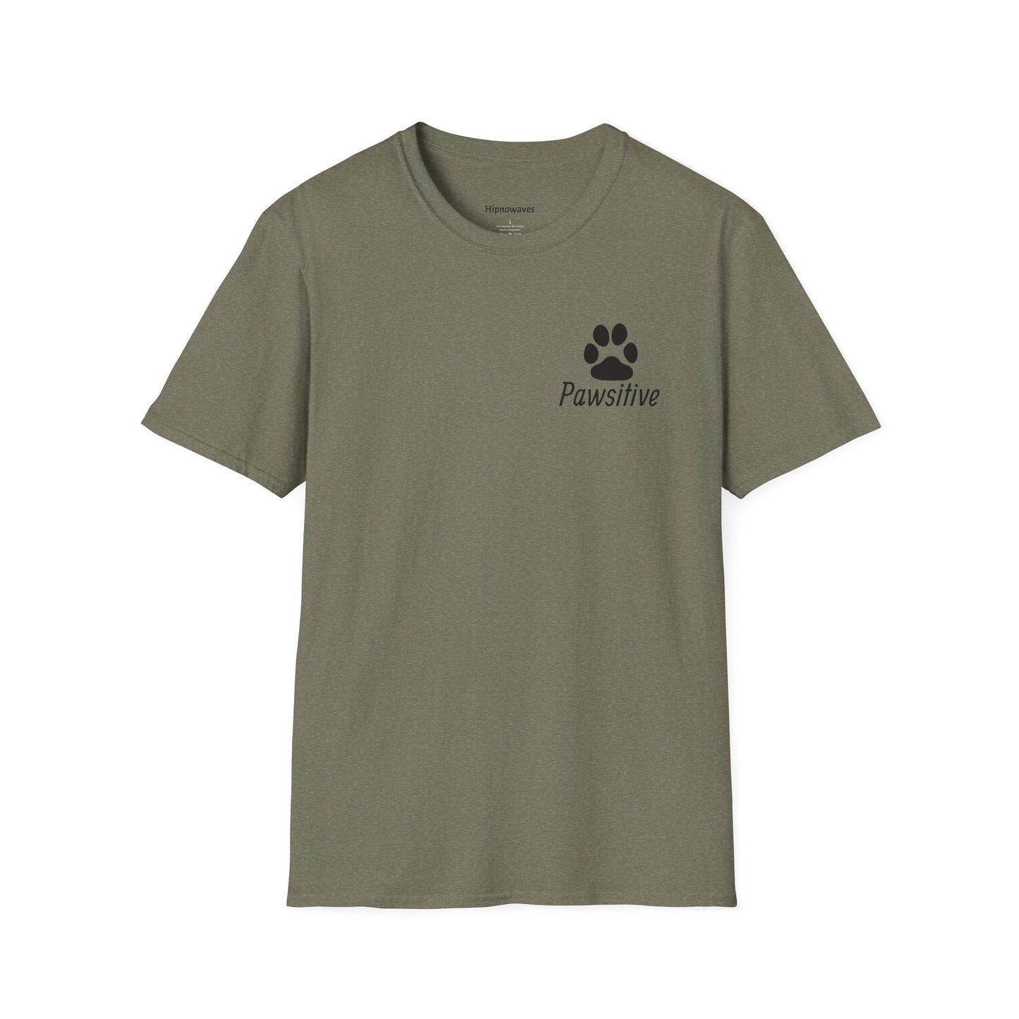 Pawsitive Vibes T-Shirt - Perfect for Dog Lovers, Animal Advocates, Pet Owners, Birthdays, Dog Day Celebrations, Casual Wear