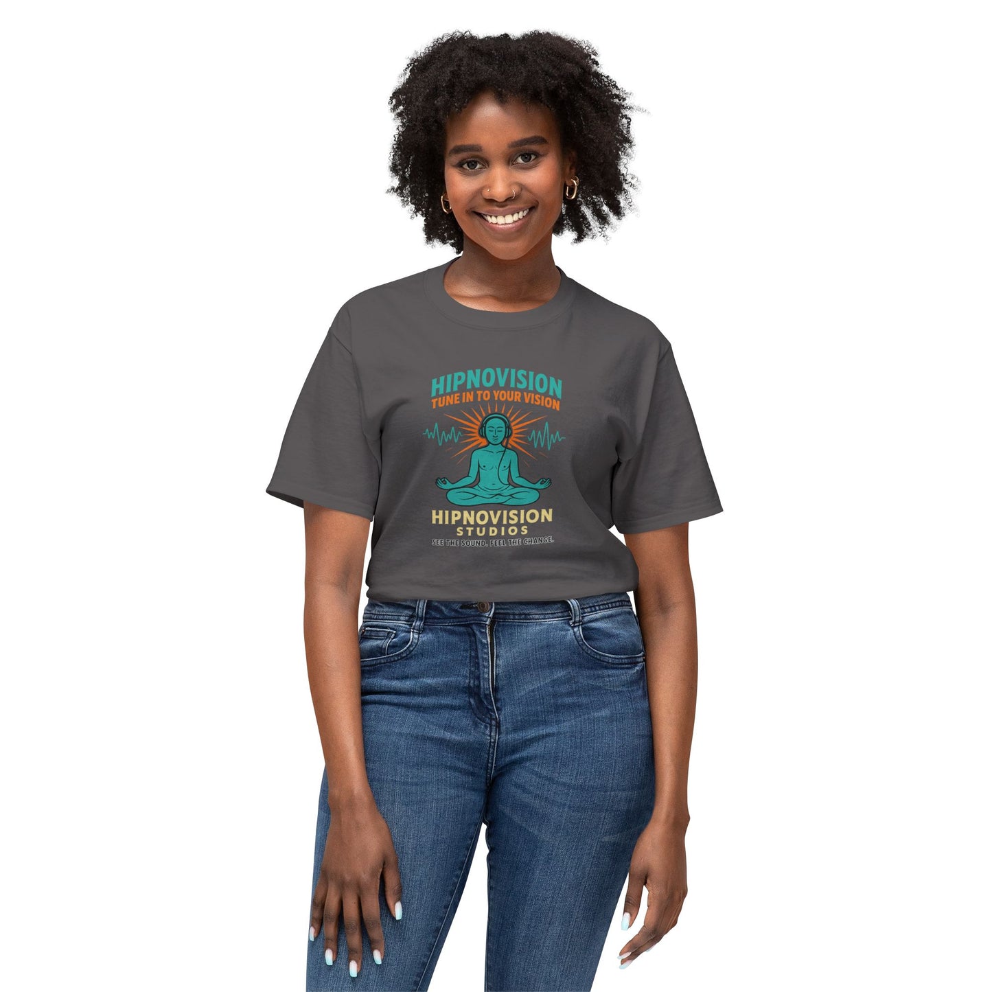 Zen Meditation T-shirt, Mindfulness Tee, Yoga Shirt, Buddha Graphic Top, Relaxation Gift, Spiritual Apparel