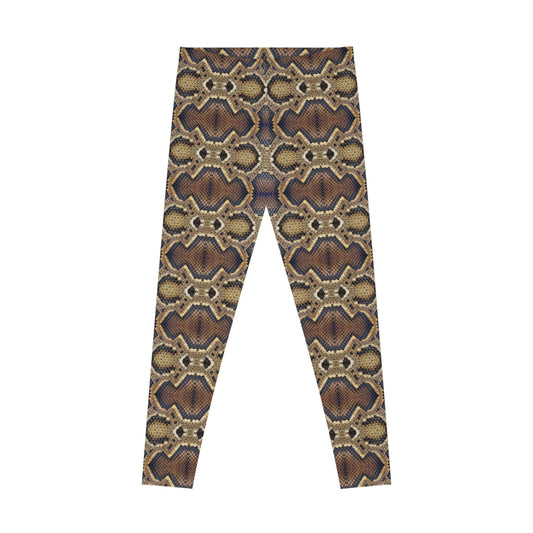 Hipnowaves Stretchy Leggings, Trendy Printed Leggings for Yoga, Casual Wear, Fashion Leggings, Gifts for Fitness Lovers, Animal Print Leggings