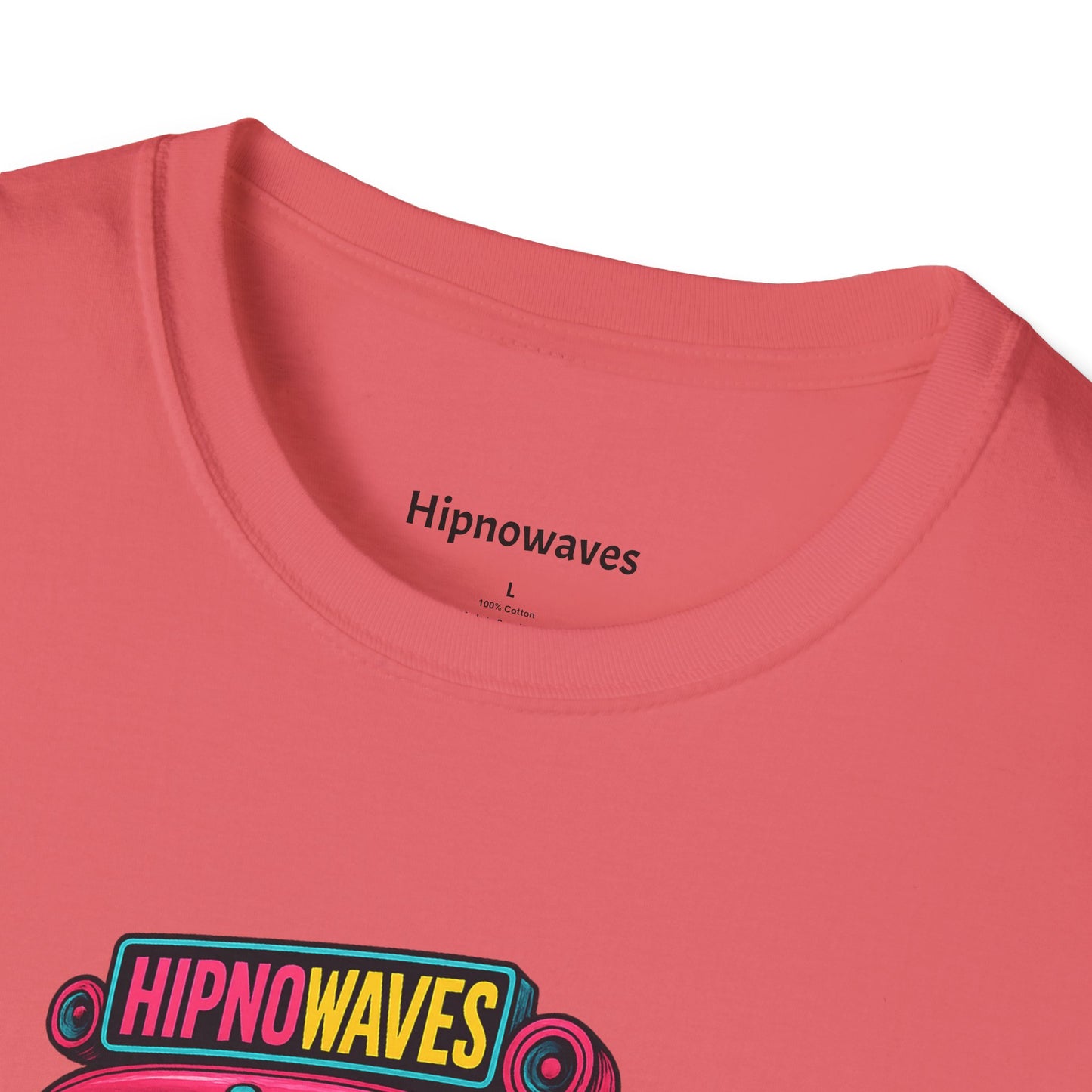 Retro Beach Bus T-Shirt, Fun Graphic Tee, Unisex Summer Shirt, Vacation Gift, Hipno Waves Apparel