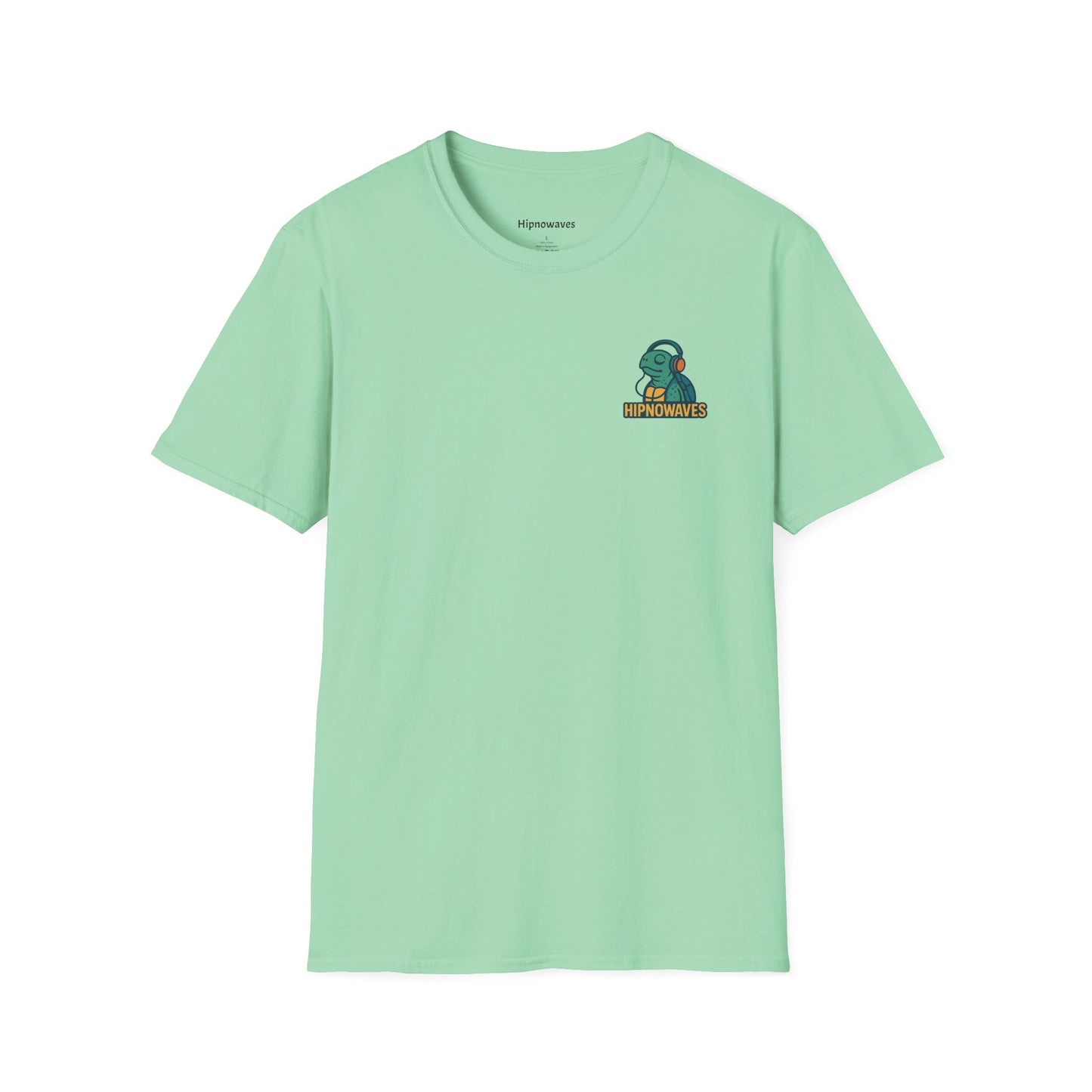 Cool Hip Hop Turtle T-Shirt, Unisex Softstyle Tee, Music Lover Gift, Casual Streetwear, Unique Graphic Shirt, Summer Fashion