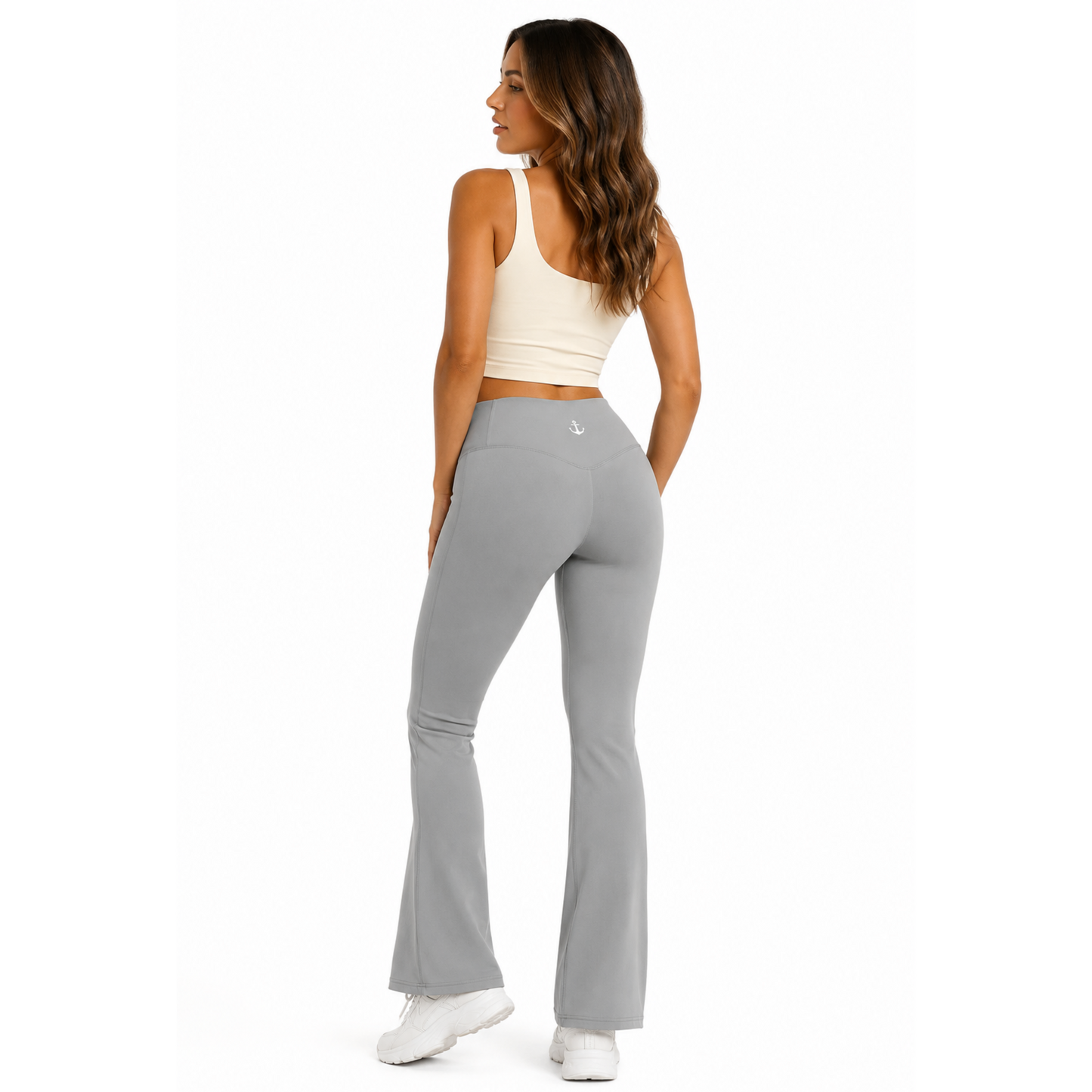 Gray Flare leggings