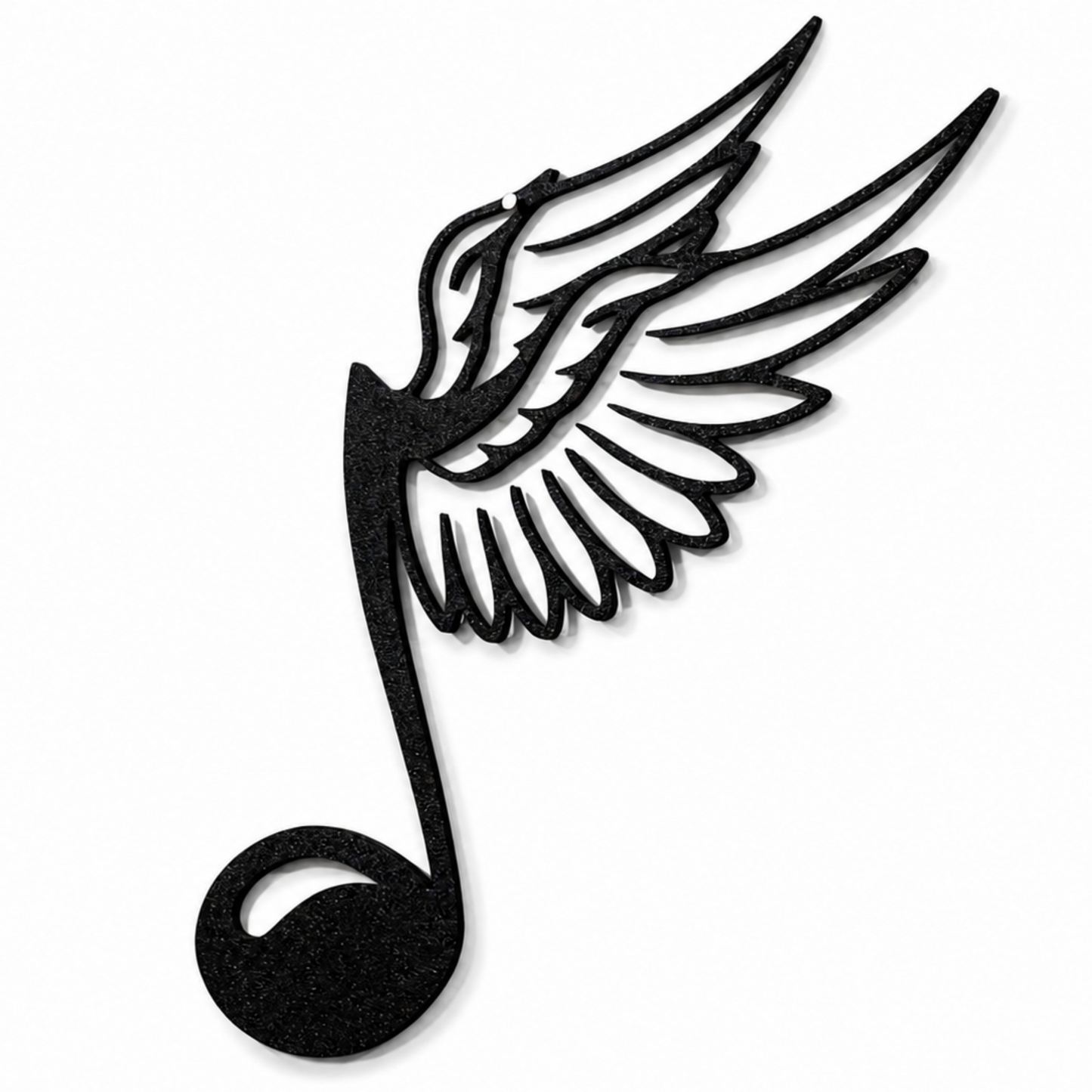 Winged Musical Note Wall Art – Inspirational Music Décor