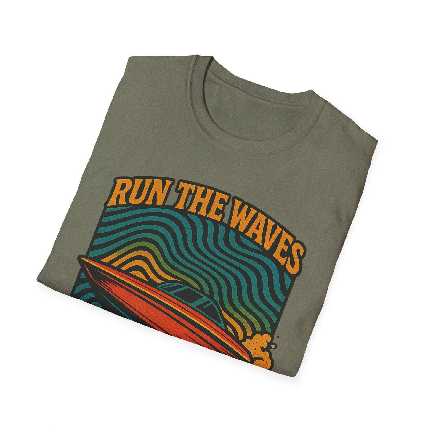 Wave Runner Unisex Softstyle T-Shirt