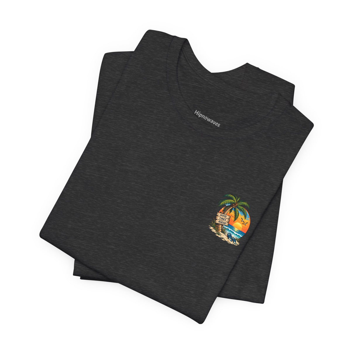 Beach Sunset T‑Shirt — Relaxing Surf & Palm Graphic Tee