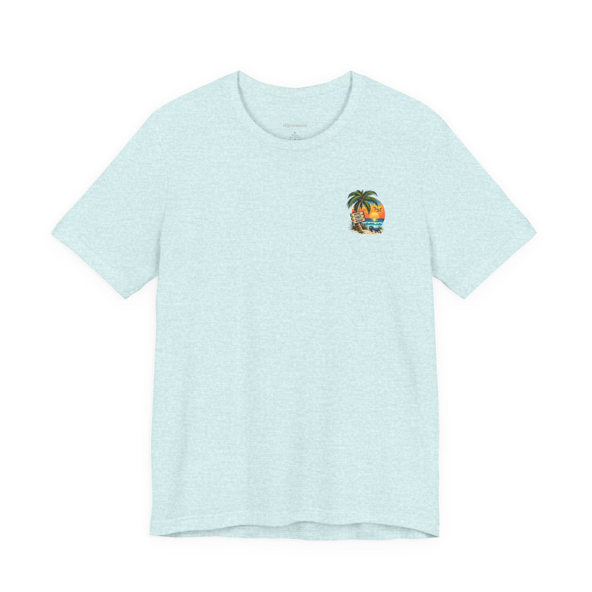 Beach Sunset T‑Shirt — Relaxing Surf & Palm Graphic Tee